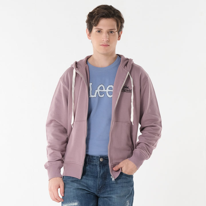 Lee Mens Hoodie Jacket with Zipper