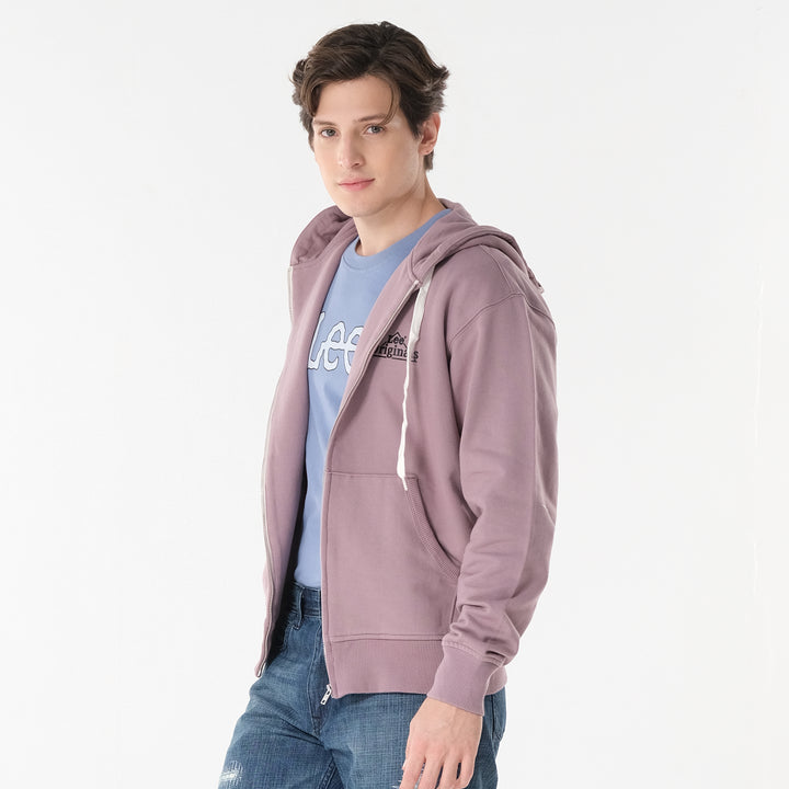 Lee Mens Hoodie Jacket with Zipper