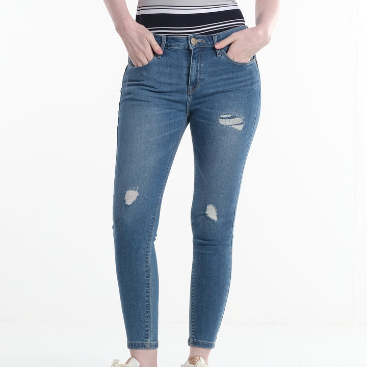 LEE LADIES PANTS SEXY HIGHWAIST 25" INSEAM; SKYLER