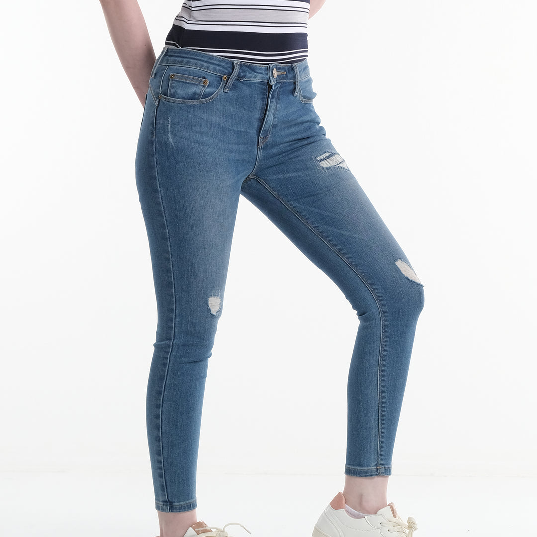 LEE LADIES PANTS SEXY HIGHWAIST 25" INSEAM; SKYLER