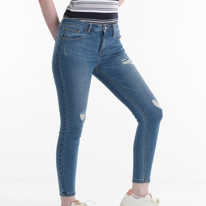 LEE LADIES PANTS SEXY HIGHWAIST 25" INSEAM; SKYLER