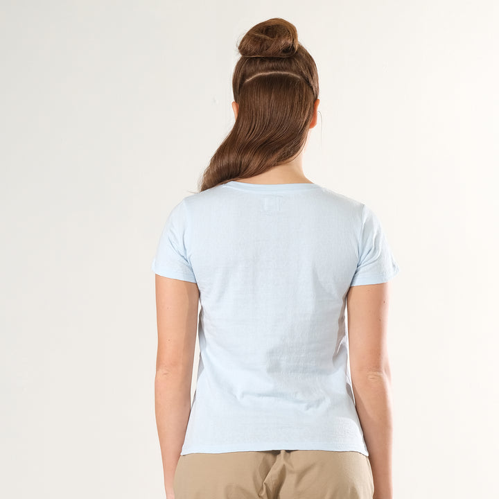 LEE LADIES ROUND NECK WITH SMALL LOGO TEE