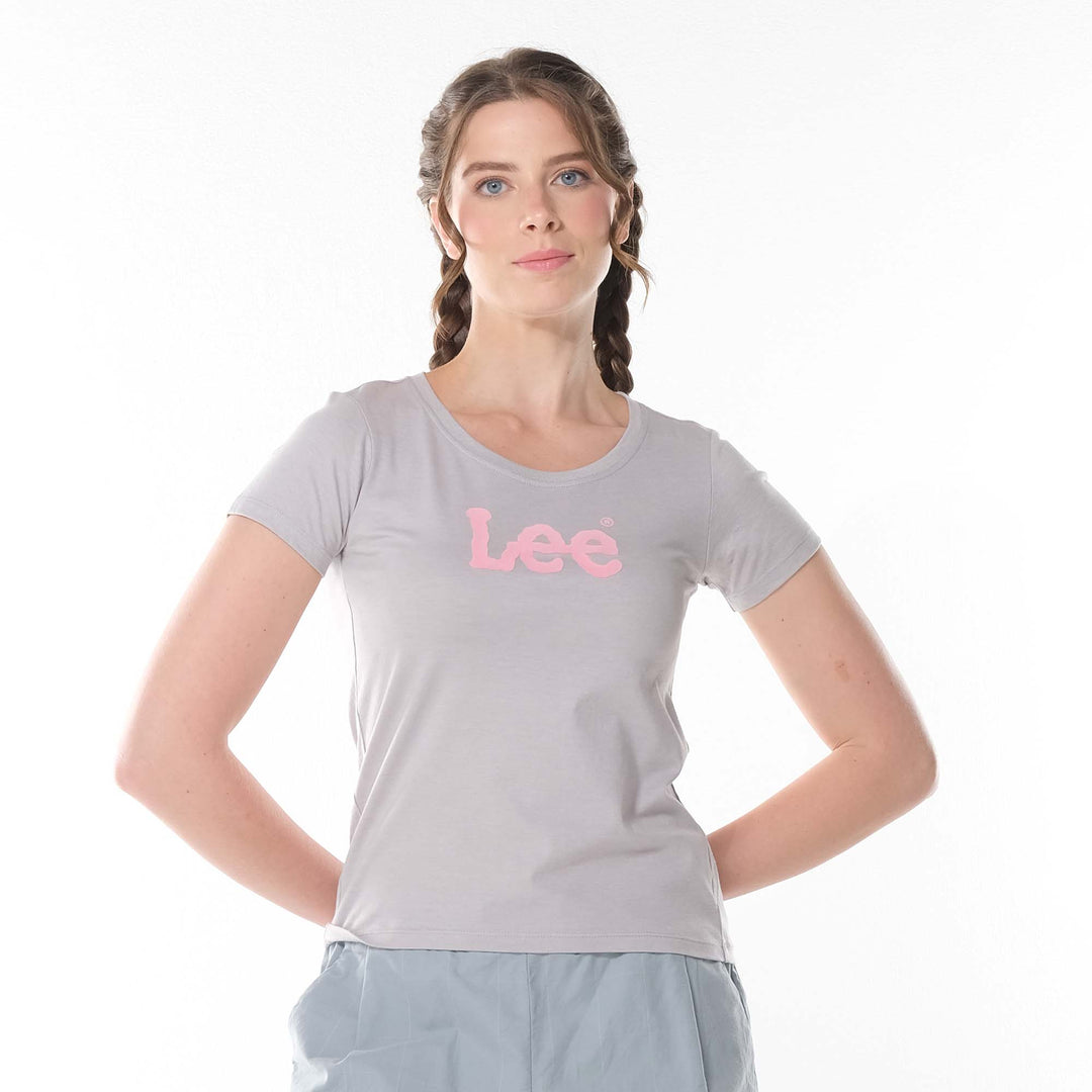 LEE LADIES ROUNDNECK LOGO TEE
