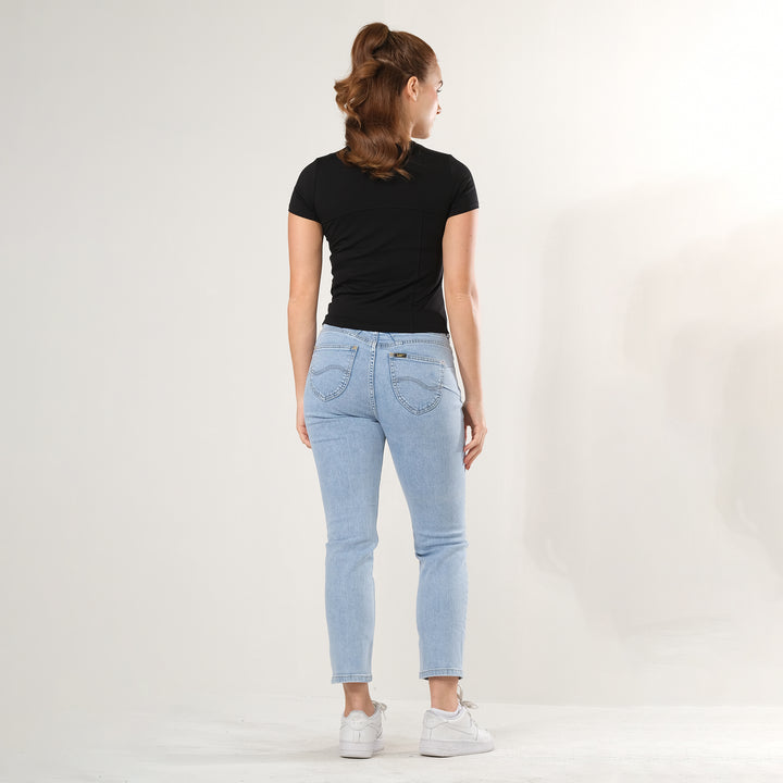 LEE LADIES MODIFIED SEMI CROP TEE