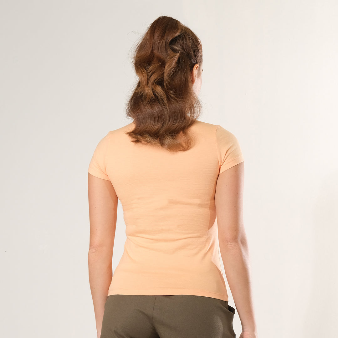 LEE LADIES V-NECK TOP
