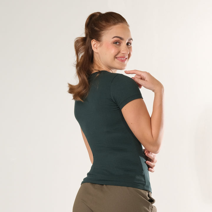 LEE LADIES V-NECK TOP