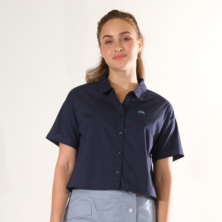 LEE LADIES LOGO SCRIPT BUTTON DOWN POLO