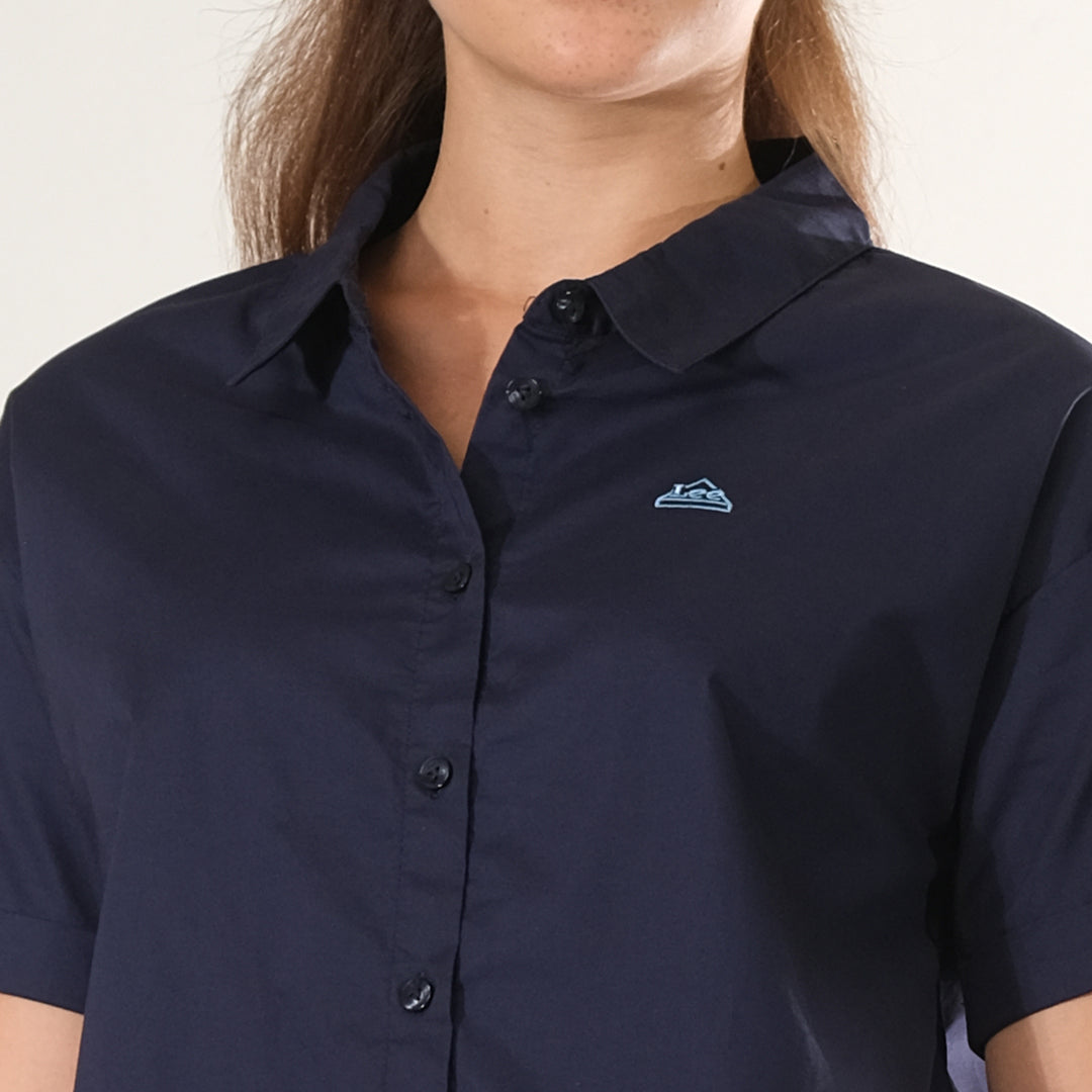 LEE LADIES LOGO SCRIPT BUTTON DOWN POLO