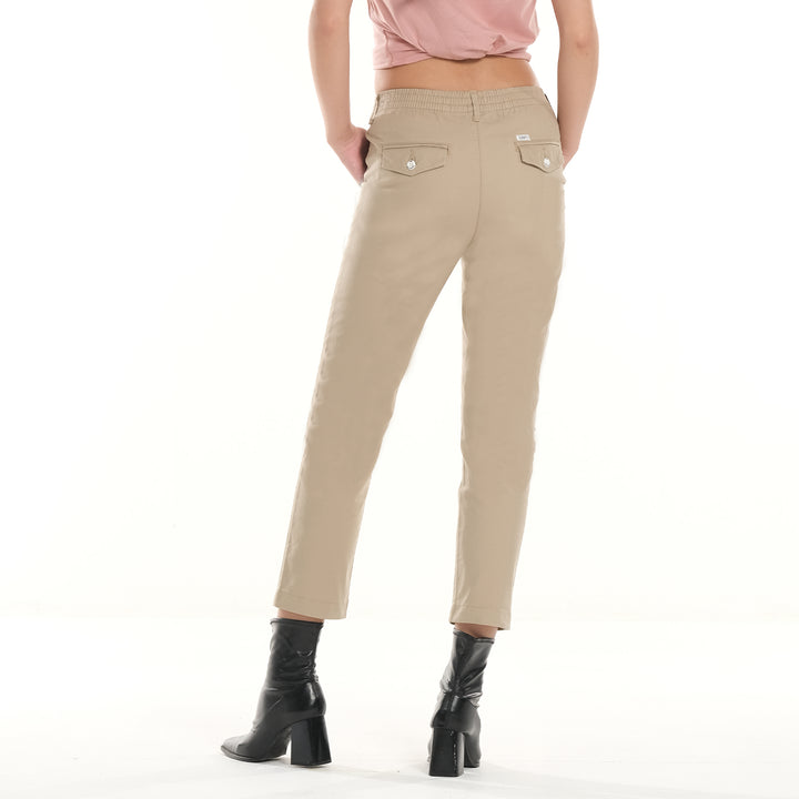 LEE LADIES HIGH WAIST TROUSERS