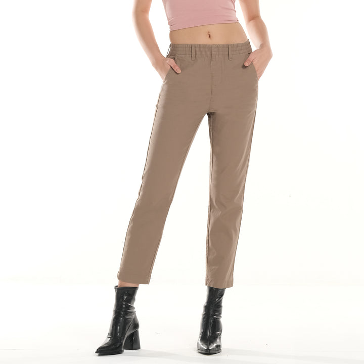 LEE LADIES HIGH WAIST TROUSERS