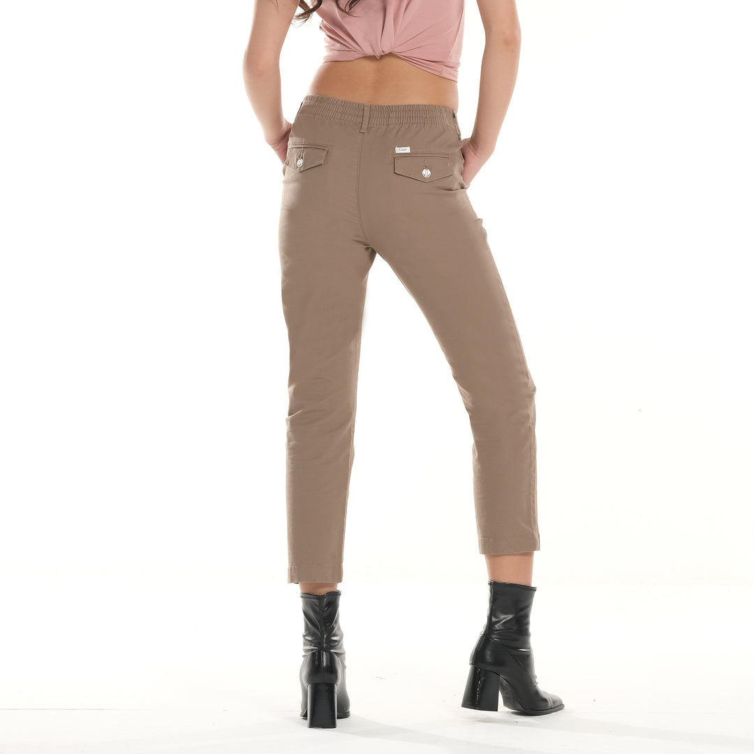 LEE LADIES HIGH WAIST TROUSERS