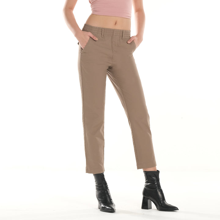LEE LADIES HIGH WAIST TROUSERS