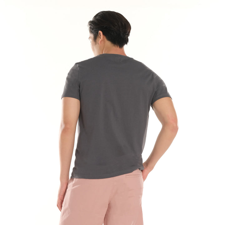 LEE MENS ROUNDNECK SMALL LOGO TEE