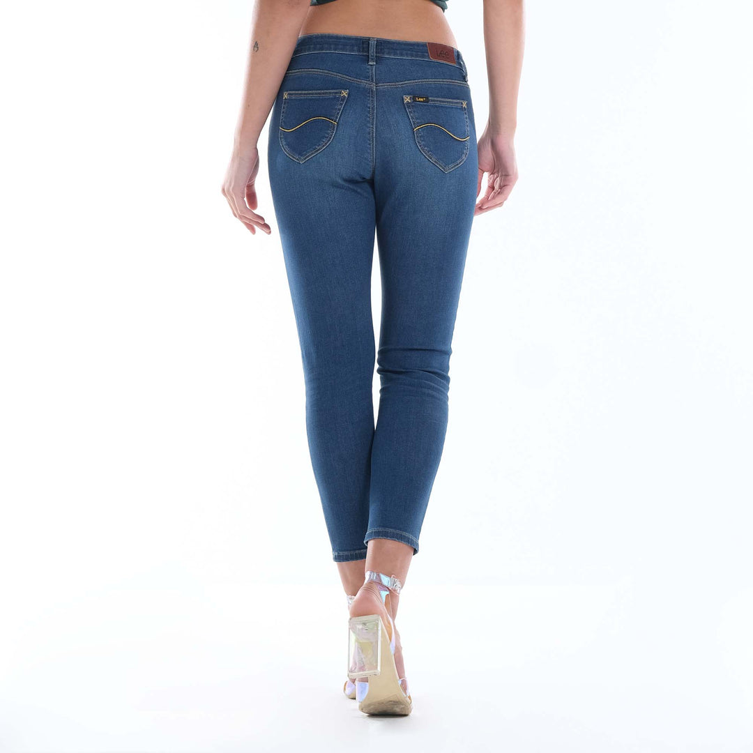 Lee Ladies High Waist Cropped Jeans