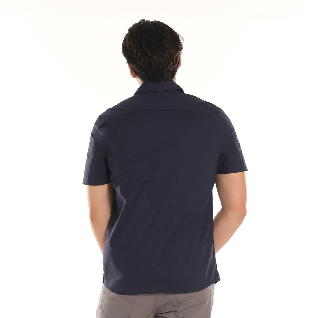 LEE MENS WOVEN POLO
