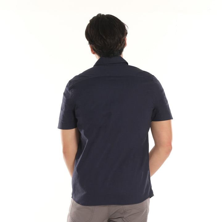 LEE MENS WOVEN POLO