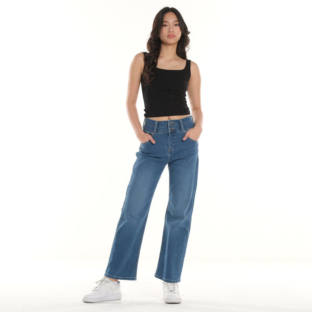 LEE SHAPE MAGIC FLARE DENIM JEANS
