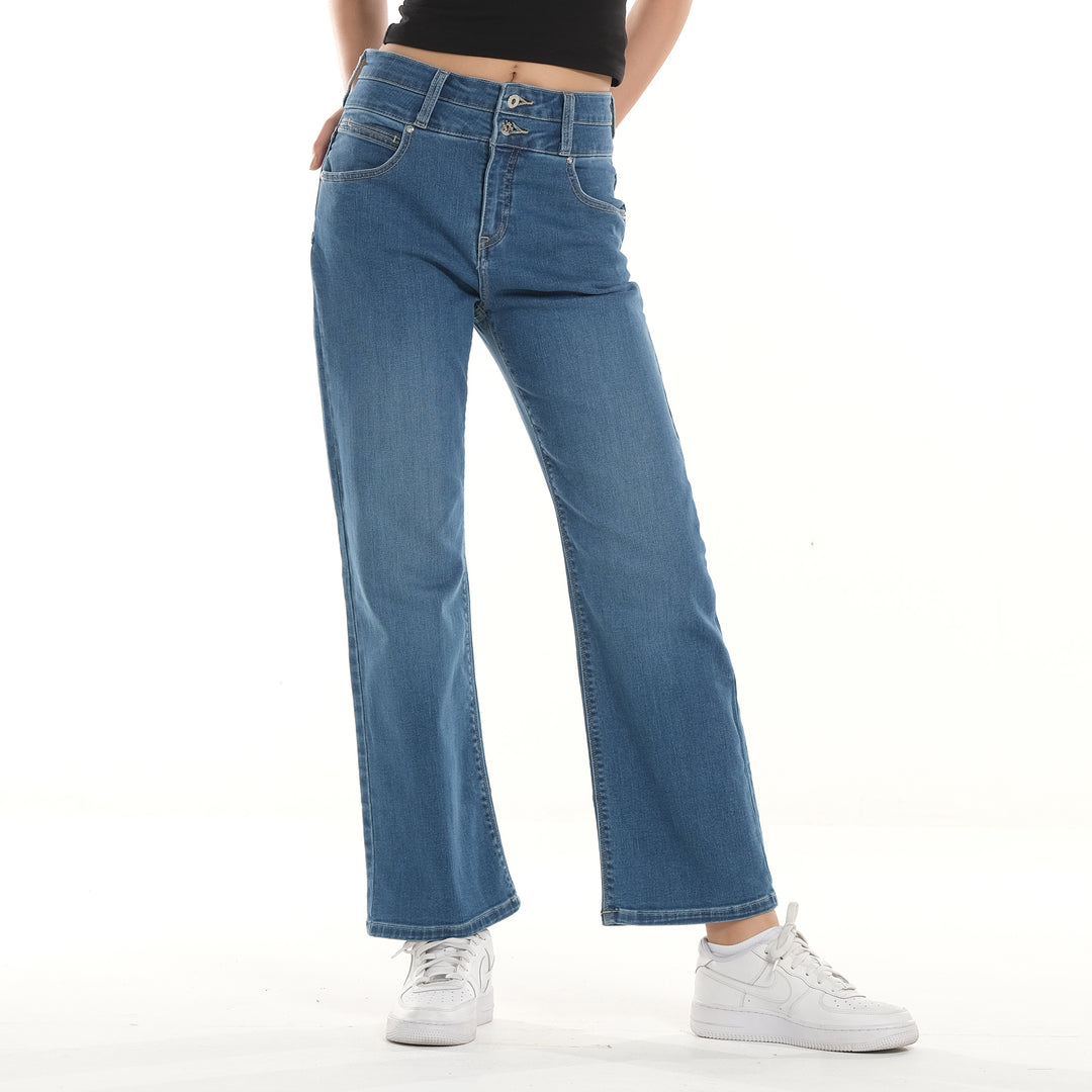 LEE SHAPE MAGIC FLARE DENIM JEANS