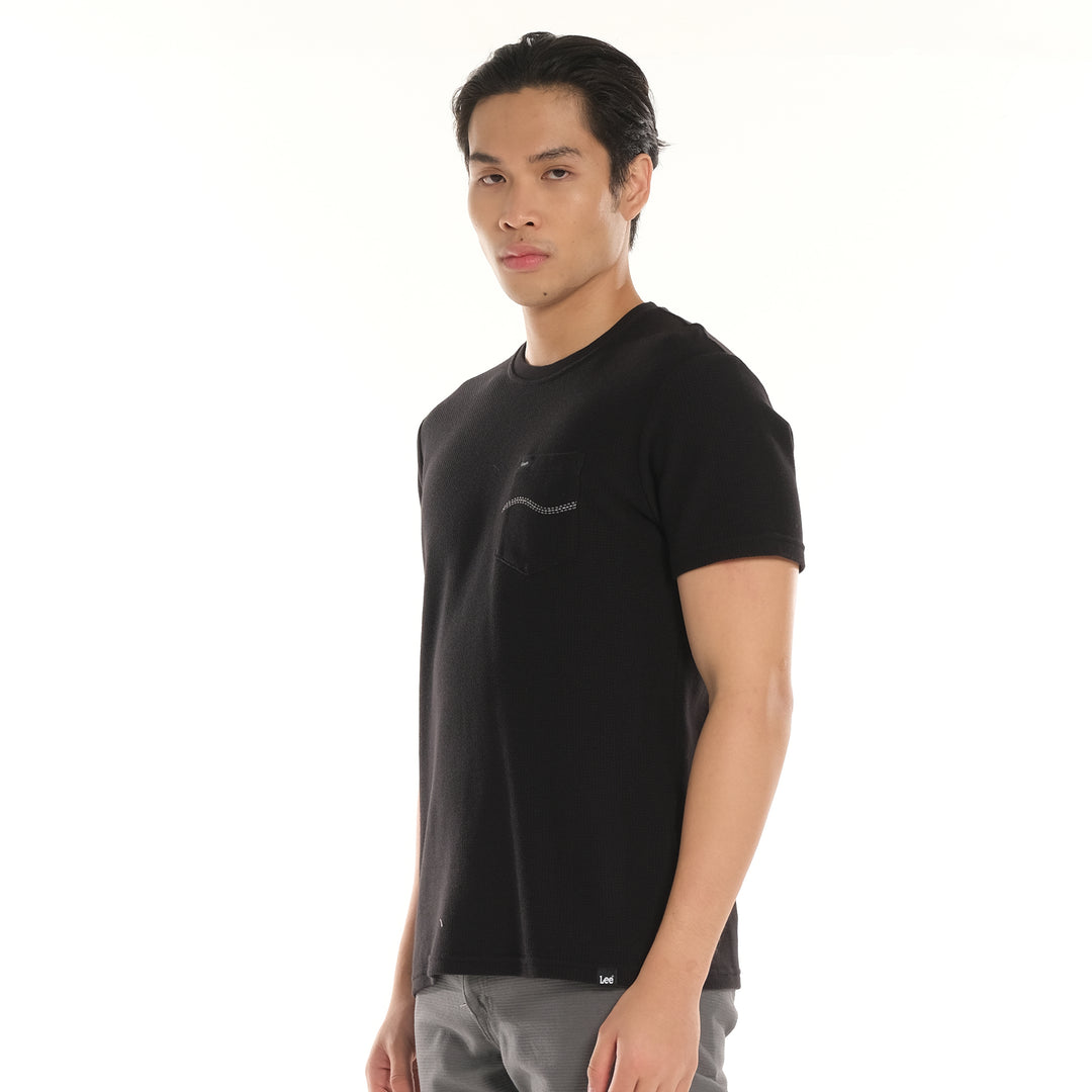 LEE MENS ROUNDNECK POCKET TEE