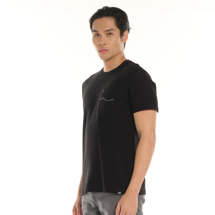 LEE MENS ROUNDNECK POCKET TEE