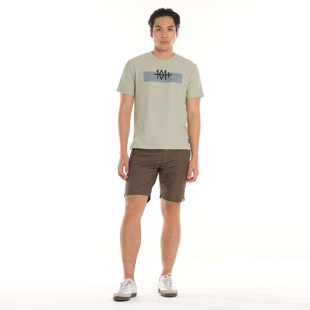 MENS COTTON TWILL CHINO SHORTS