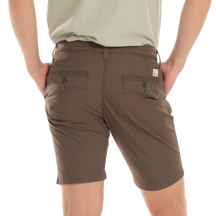 MENS COTTON TWILL CHINO SHORTS