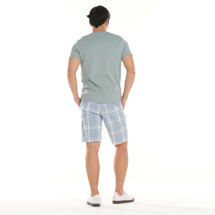 LEE MENS CHECKERED SHORTS