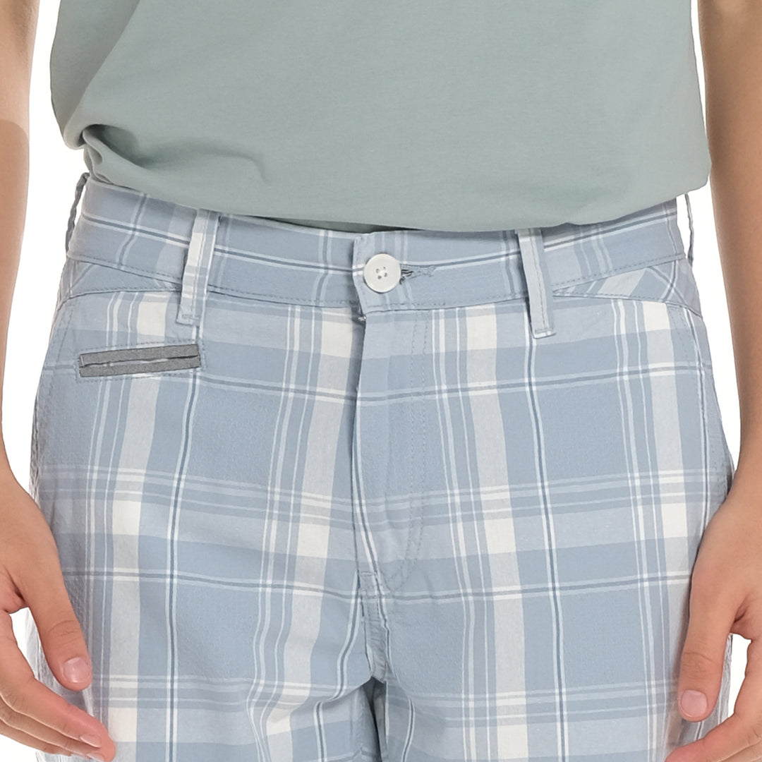 LEE MENS CHECKERED SHORTS