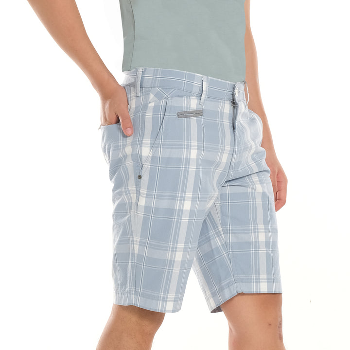 LEE MENS CHECKERED SHORTS