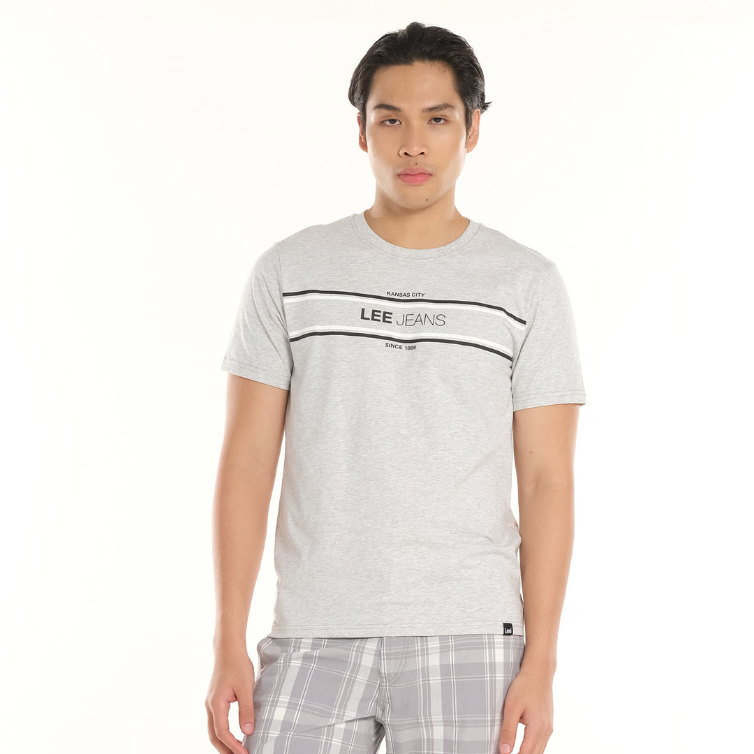 LEE MENS BASIC ROUNDNECK GRAPHIC TEE