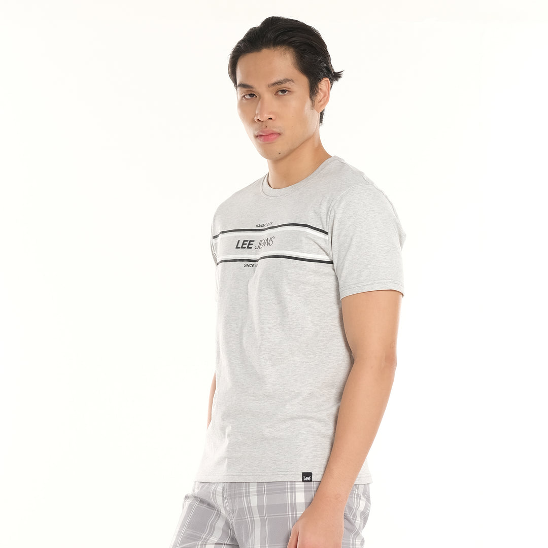 LEE MENS BASIC ROUNDNECK GRAPHIC TEE