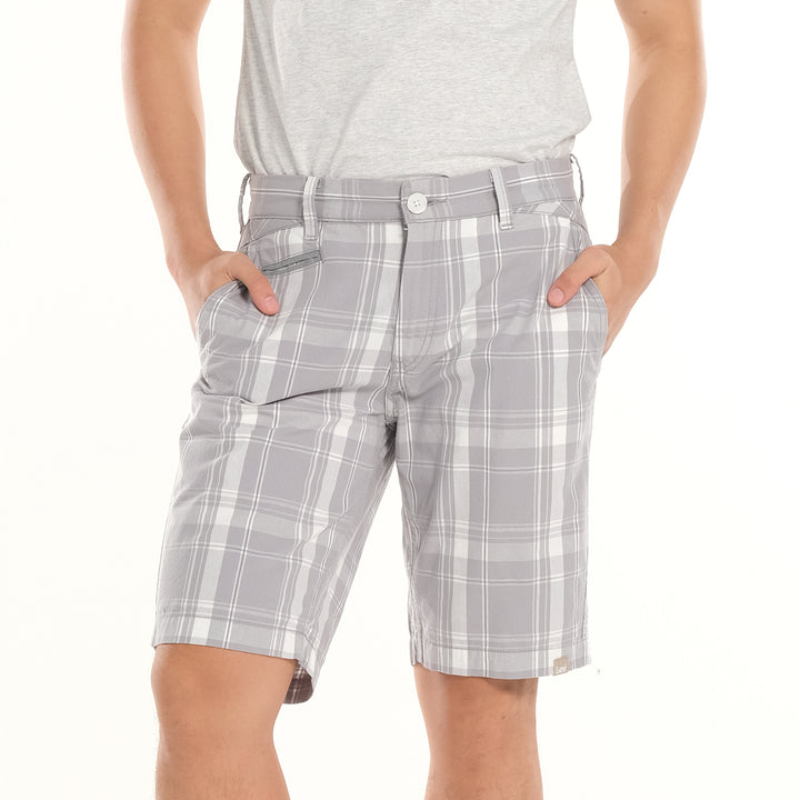 LEE MENS CHECKERED SHORTS