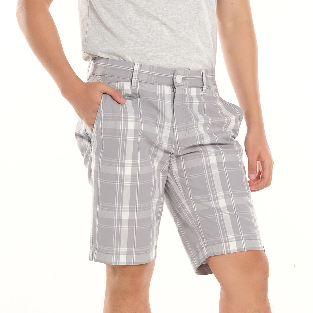LEE MENS CHECKERED SHORTS