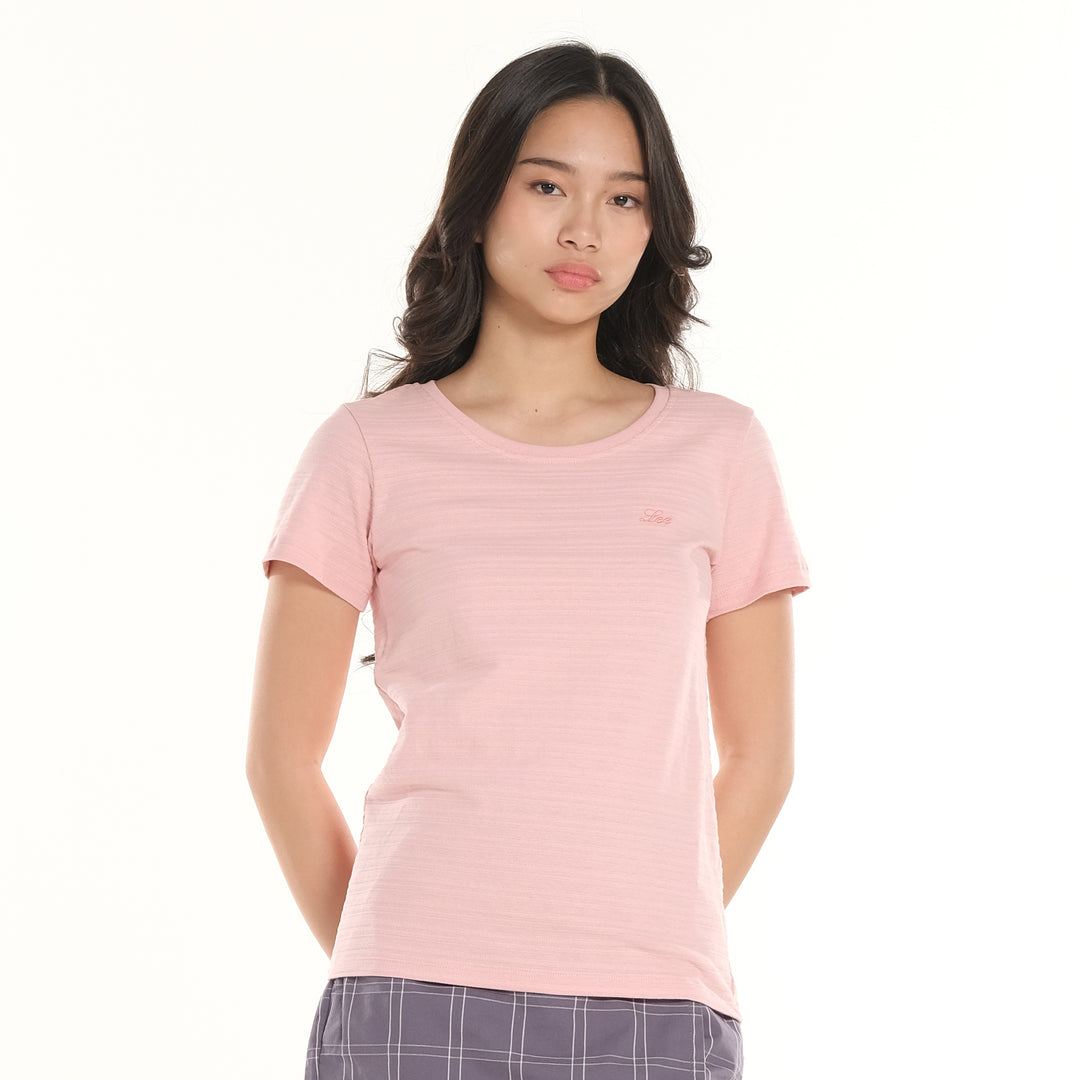 Lee Ladies Embroidered Logo Tee