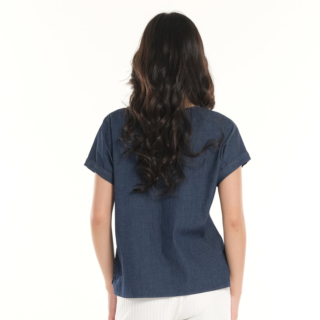 LEE LADIES MODIFIED WOVEN TOP