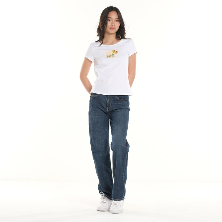 LEE LADIES BASIC ROUNDNECK TEE