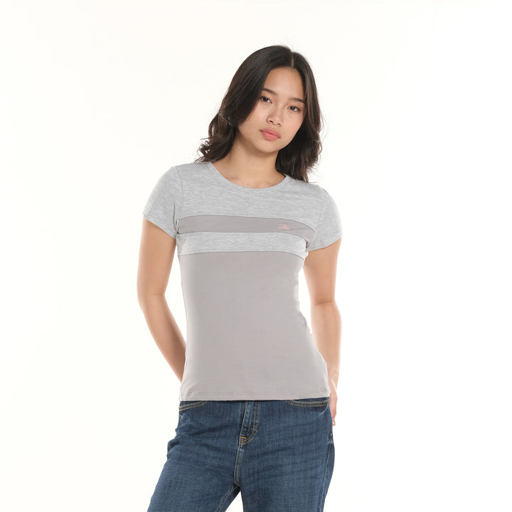 LEE LADIES CUT & SEW ROUND NECK TEE