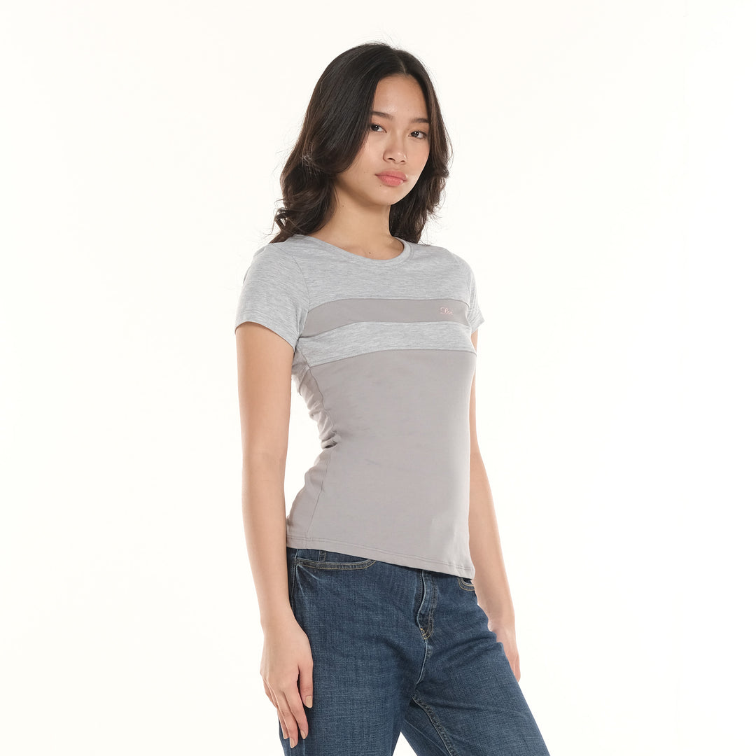 LEE LADIES CUT & SEW ROUND NECK TEE