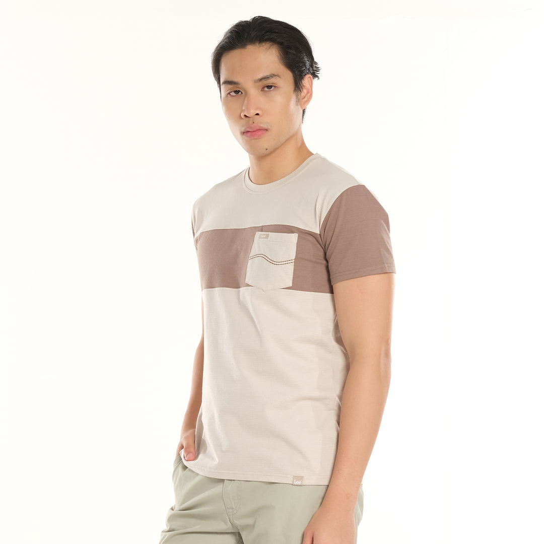 LEE MENS ROUNDNECK POCKET TEE