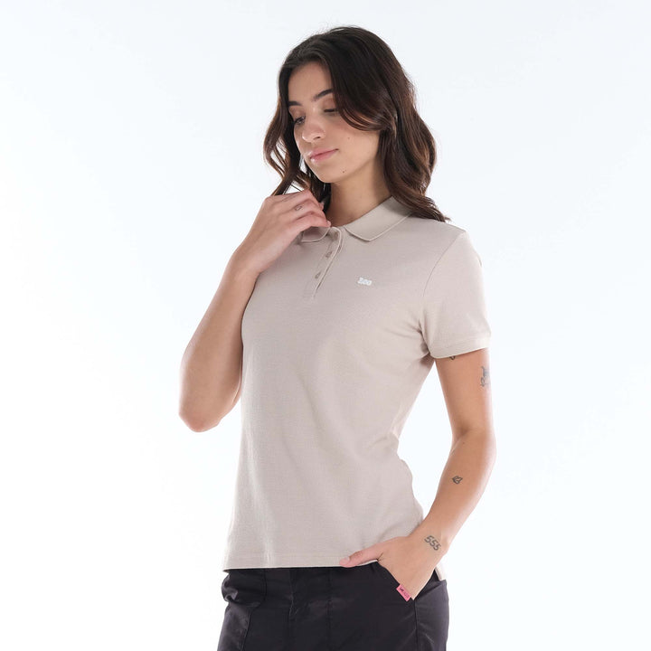 LEE LADIES CLASSIC SPORTSHIRT WITH SMALL PATCHED LOGO