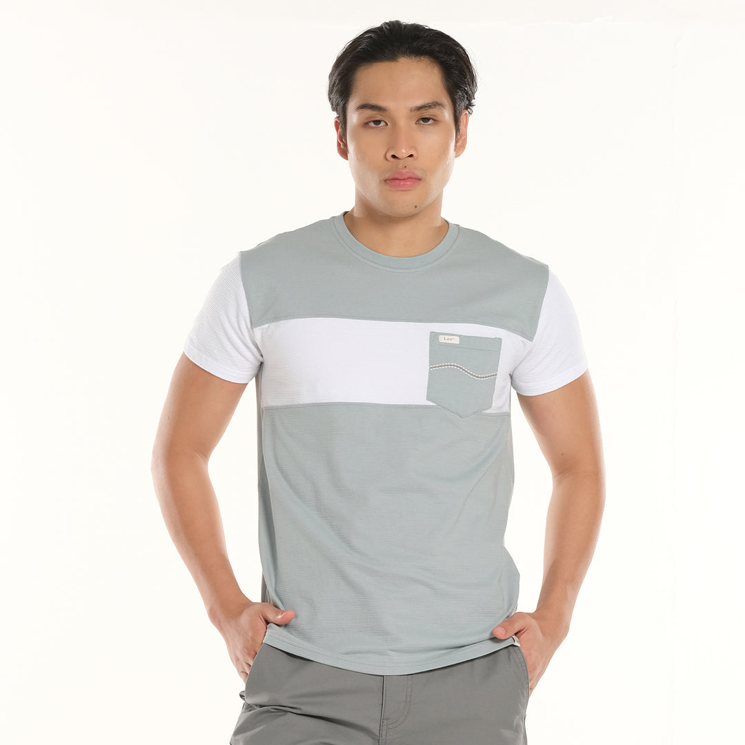 LEE MENS ROUNDNECK POCKET TEE