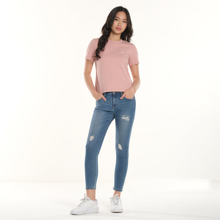 LEE LADIES BASIC ROUNDNECK TEE