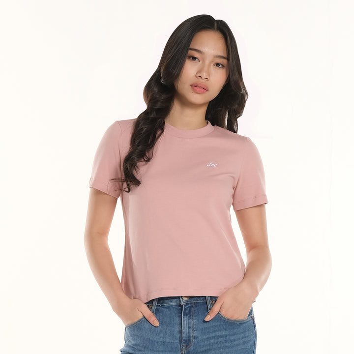 LEE LADIES BASIC ROUNDNECK TEE