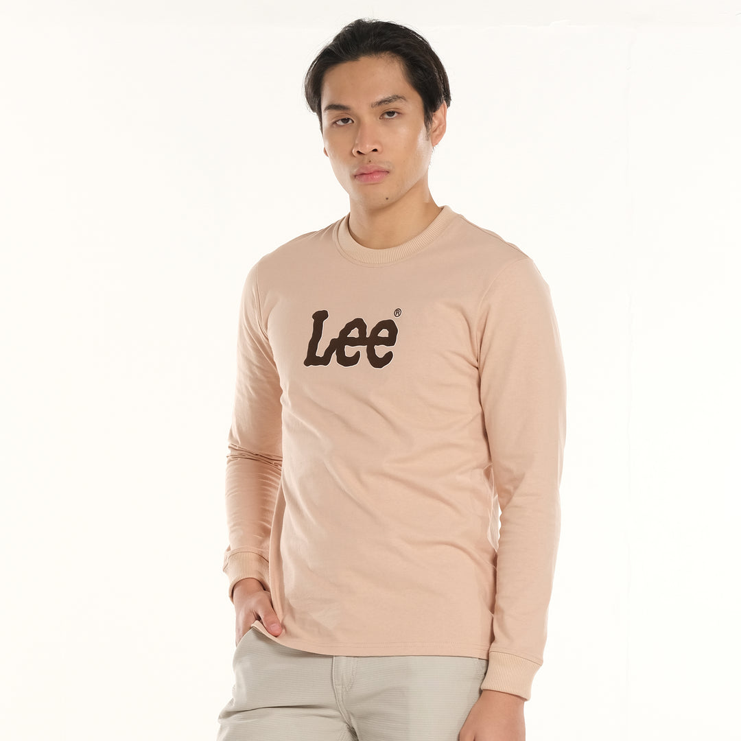 LEE MENS LONG SLEEVE ROUNDNECK TOP