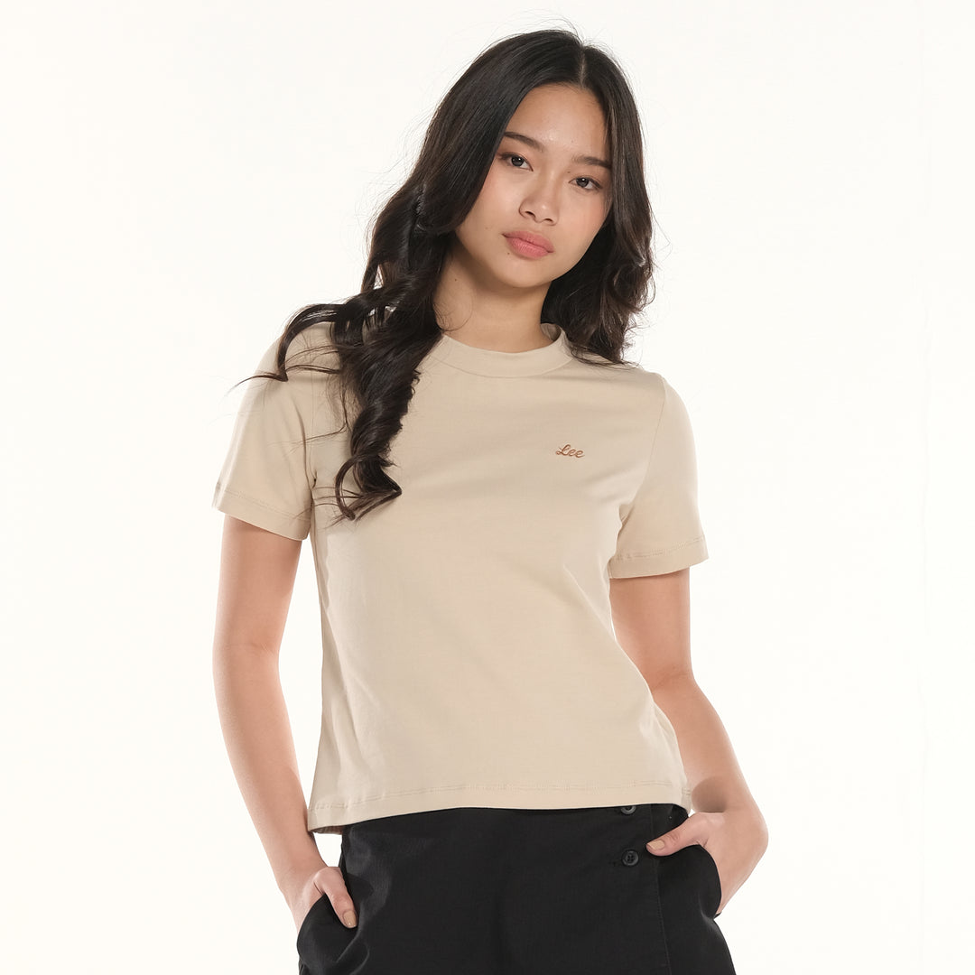 LEE LADIES BASIC ROUNDNECK TEE