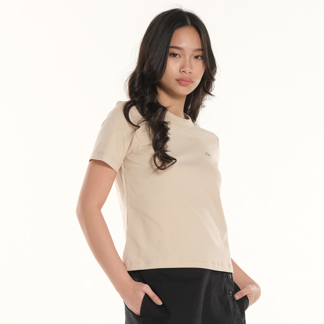 LEE LADIES BASIC ROUNDNECK TEE