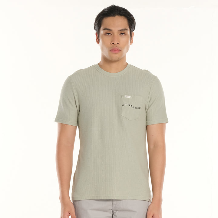 LEE MENS ROUNDNECK POCKET TEE