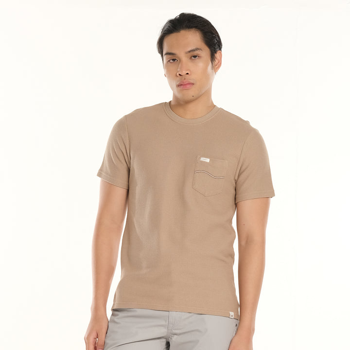LEE MENS ROUNDNECK POCKET TEE