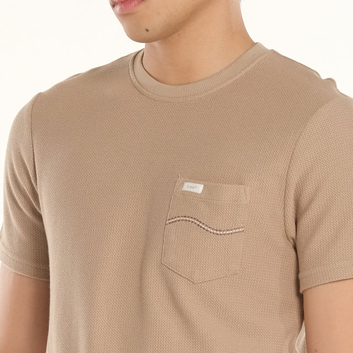 LEE MENS ROUNDNECK POCKET TEE
