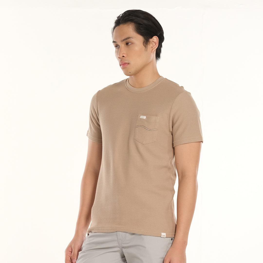 LEE MENS ROUNDNECK POCKET TEE